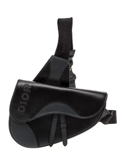 Pre-owned Dior Men Signature Saddle 2023 In Multi