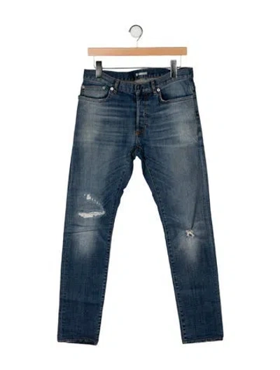 Pre-owned Dior Men Skinny Jeans In Blue