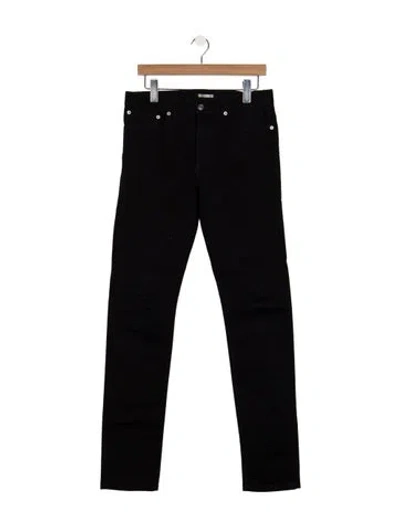 Pre-owned Dior Men Slim Fit Jeans In Black