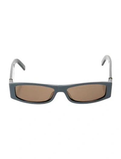 Pre-owned Dior Men Square Tinted Sunglasses In Blue