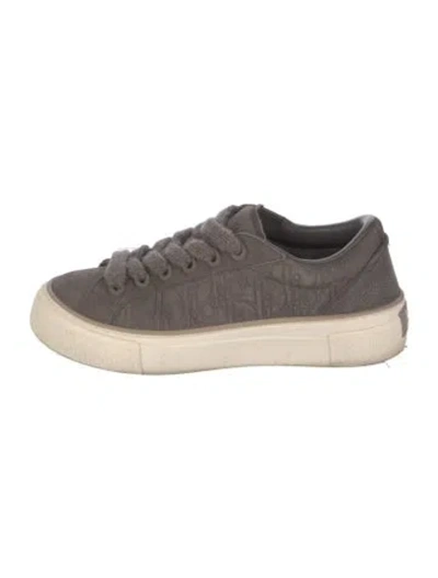 Pre-owned Dior Men Suede Sneakers In Multi