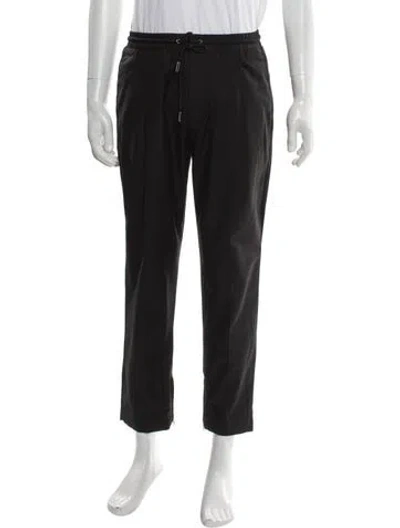Pre-owned Dior Men Virgin Wool Pants In Gray
