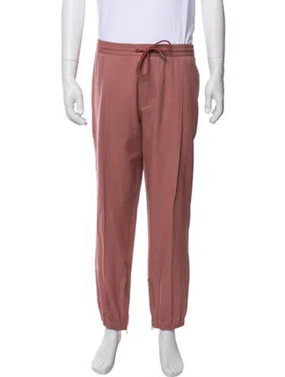Pre-owned Dior Men Virgin Wool Pants In Pink