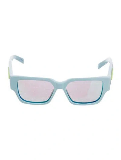 Pre-owned Dior Men Wayfarer Mirrored Sunglasses In Blue