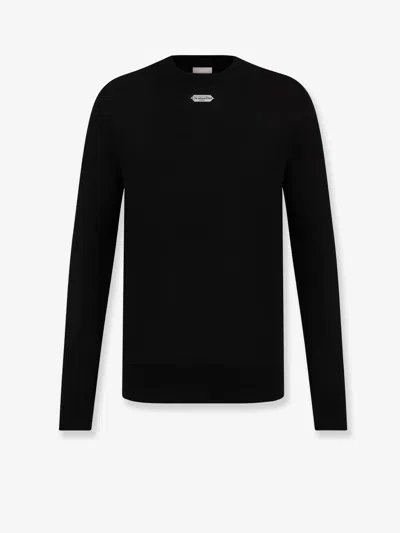 Dior Men Wool Sweater In Black