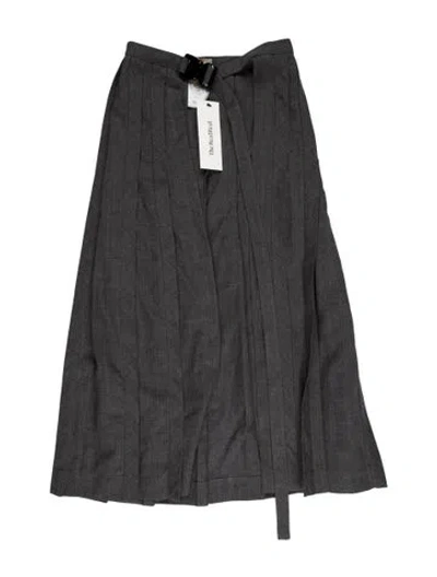 Pre-owned Dior Men S Pleated Skirt In Gray