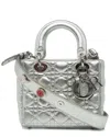 Dior Women Pre-loved Bag Very Good Condition In Silver