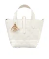 Dior Micro Toujours Vertical Bag In Milky White