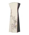 Dior Mid-length Flared Dress In White