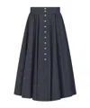 Dior Mid-length Skirt With Snaps