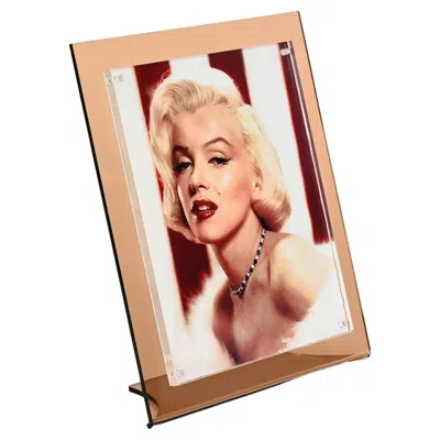 Pre-owned Dior Mid-century Italian Smoked Pink Lucite Photo Frame,  Home, 1970s