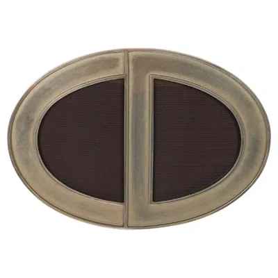 Pre-owned Dior Midcentury Picture Frame In Steel Attributed To Christian , Italy 1970s In Gray