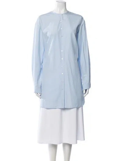 Pre-owned Dior Midi Length Dress In Blue