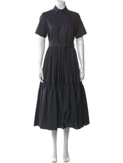 Pre-owned Dior Midi Length Dress In Gray
