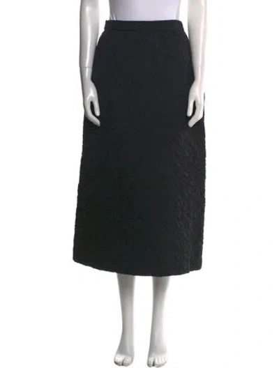 Pre-owned Dior Midi Length Skirt In Black