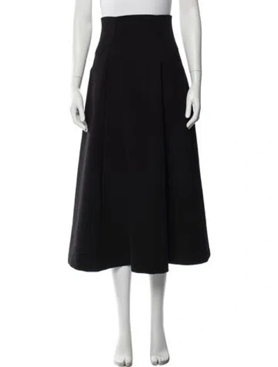 Pre-owned Dior Midi Length Skirt In Black