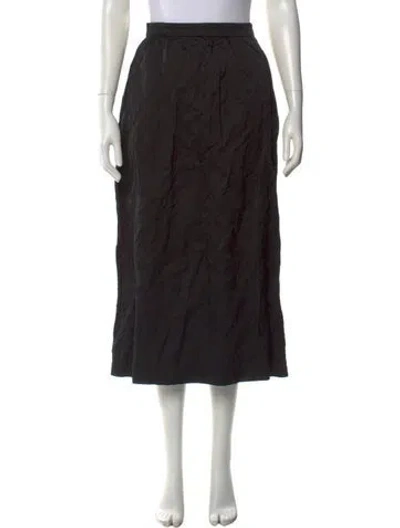 Pre-owned Dior Midi Length Skirt In Black