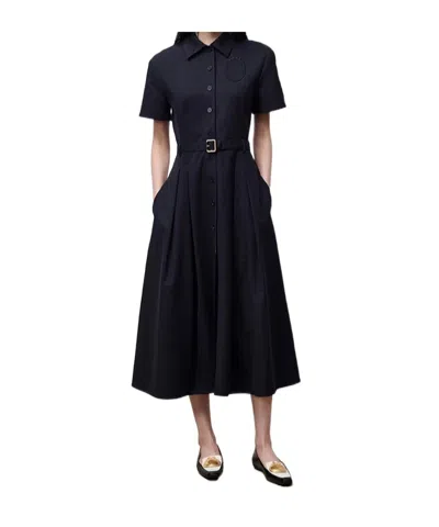 Dior Mid-length  Médaillon Shirtdress In Blue