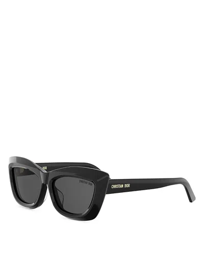 Dior Midnight Cat Eye Sunglasses, 56mm