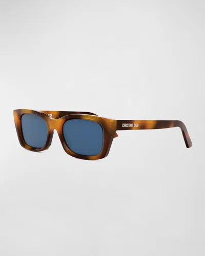 Dior Midnight S3i Sunglasses In Blonde Havana Blue
