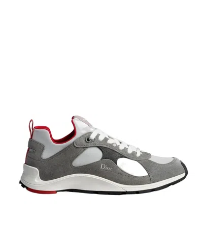 Dior Mile Sneaker In Gray