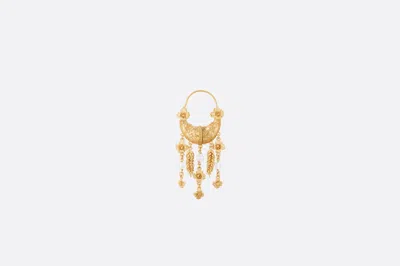 Dior Mille Fleurs De  Earring In Gold
