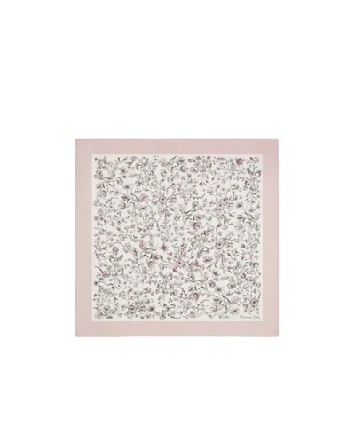 Dior Millefiori 70 Square Scarf In Pink