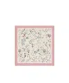 Dior Millefiori 90 Square Scarf In White