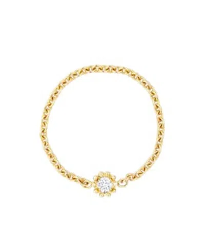 Dior Mimirose Ring In Yellow