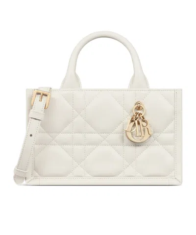 Dior Mini Book Tote Shoulder Bag In Brown