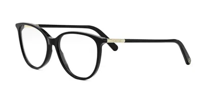 Dior Mini Cd O B7i Women's Glasses, Black, Size 53 In Animal Print