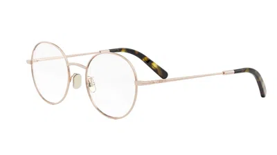 Dior Mini Cd O R6f Demo Round Ladies Eyeglasses Cd50117f 029 51 In Gold