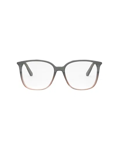 Dior Mini Cd O S1i Eyewear In White