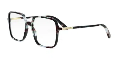 Dior Mini Cd O S2i Women's Glasses, Tortoiseshell, Size 52 In Blue