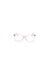 Dior Mini Cd Square-frame Glasses In White