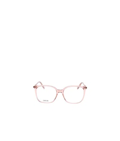 Dior Mini Cd Square-frame Glasses In White