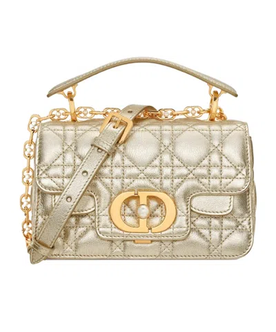 Dior Mini  Jolie Shoulder Bag In Gold