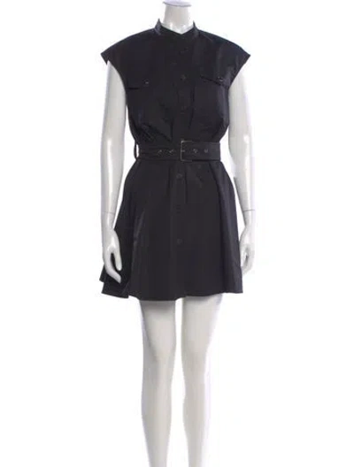 Pre-owned Dior Mini Dress In Black