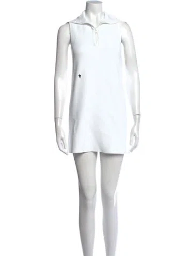 Pre-owned Dior Mini Dress In White