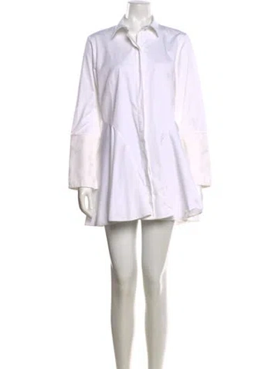Pre-owned Dior Mini Dress In White