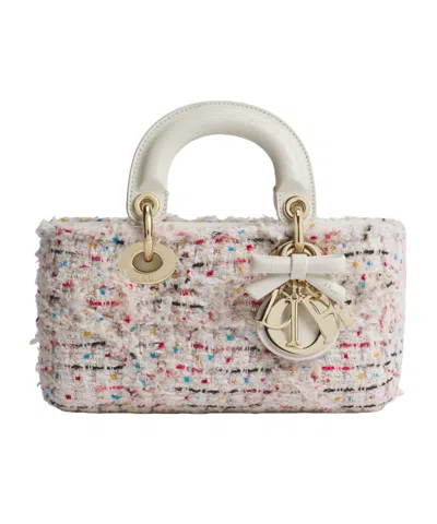 Dior Mini Lady D-joy Bag In Orange