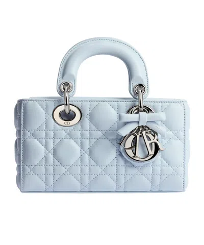 Dior Mini Lady D-joy Shoulder Bag In Blue