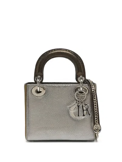 Pre-owned Dior Mini Lady Tote Bag