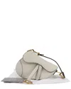Dior Mini Saddle Shoulder Bag (authentic Pre-loved) In Gray