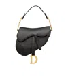 Dior Mini Saddle Shoulder Bag In Black