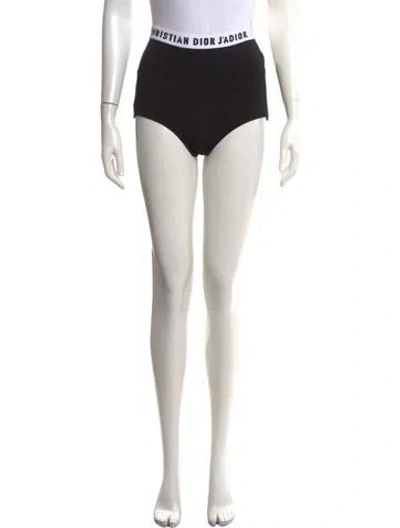 Pre-owned Dior Mini Shorts In Black/white