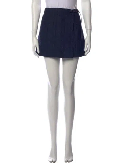 Pre-owned Dior Mini Shorts In Blue