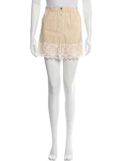 Pre-owned Dior Mini Shorts In Silver