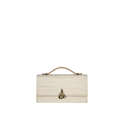 Dior Mini Shoulder Bag In Beige