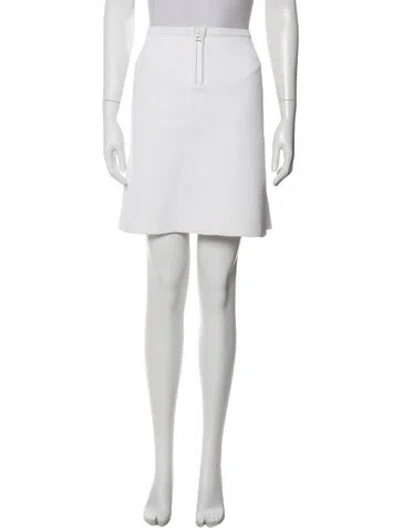 Pre-owned Dior Mini Skirt In Neutral